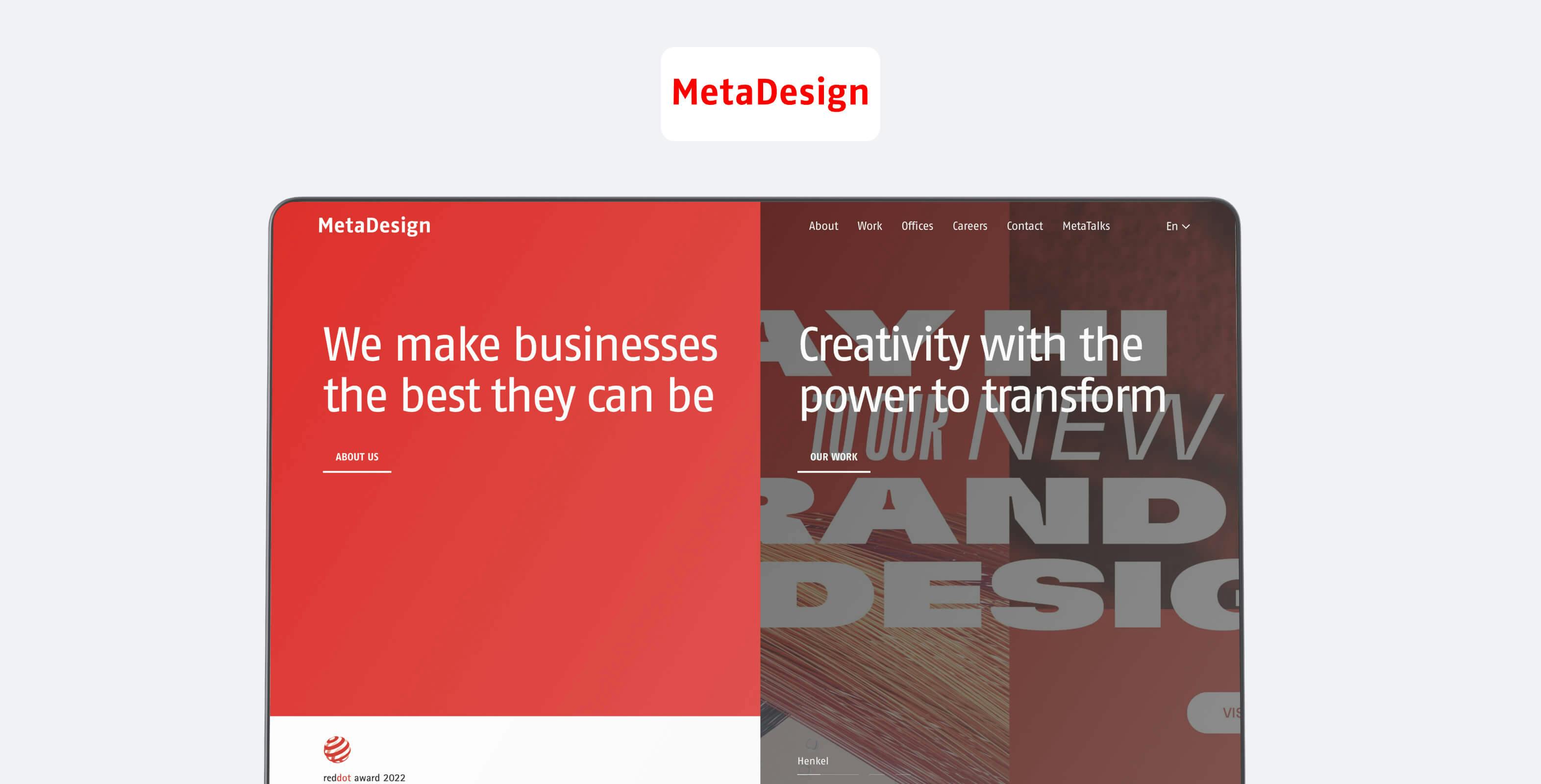 Logo of MetaDesign